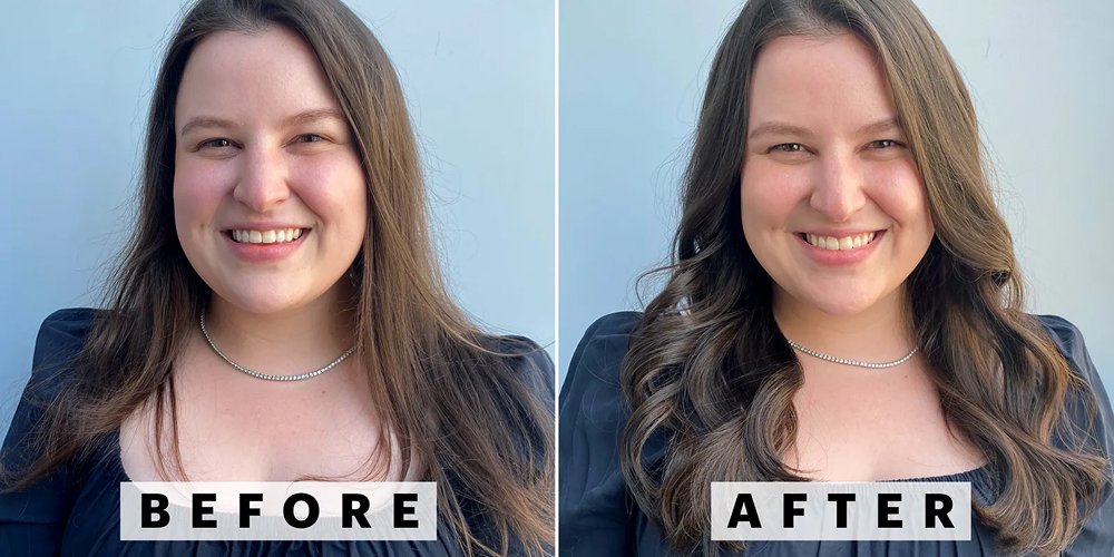 Tape-In Hair Extensions Dallas, Frisco, Austin | Capelli Salon , Before and after Tape-in Hair Extensions