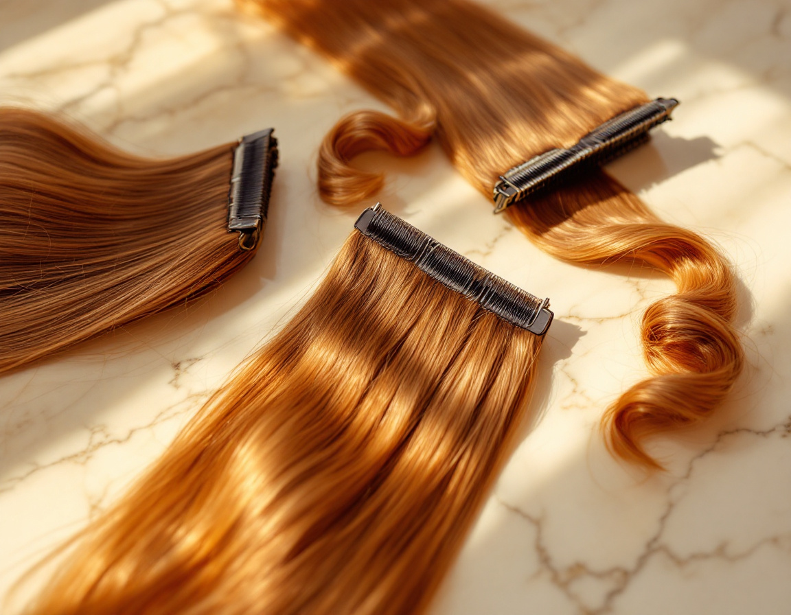 clip in hair extensions
