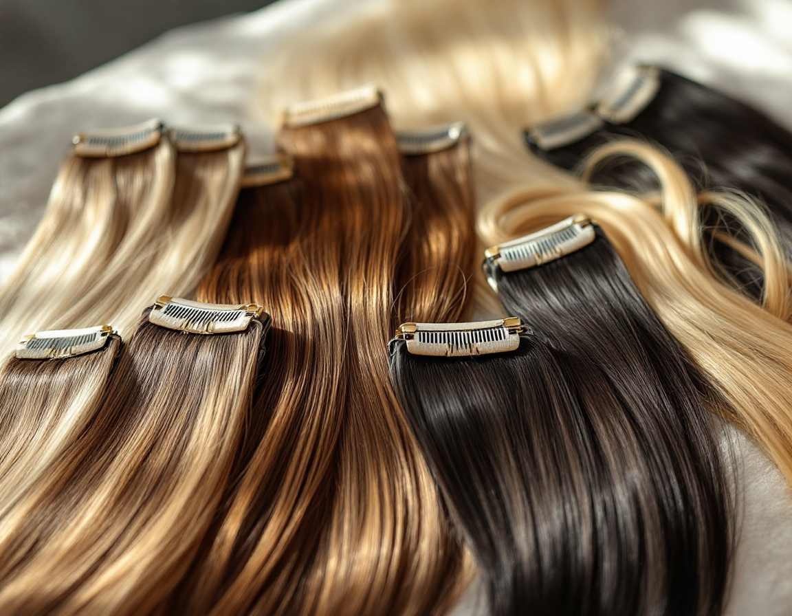 clip in hair