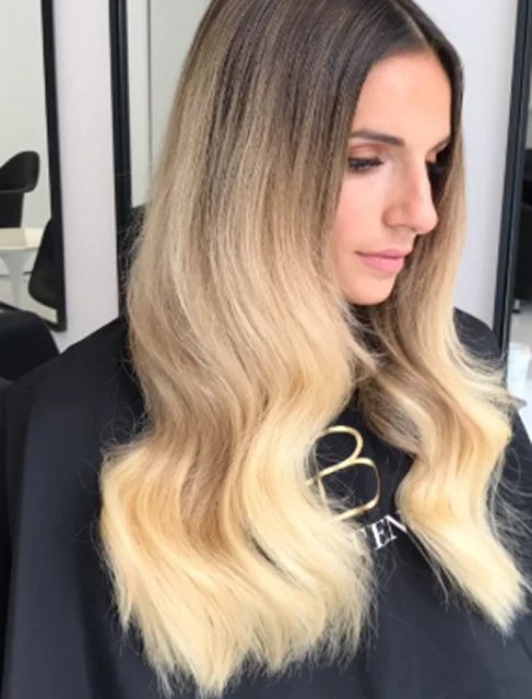 A secure and discreet option using tiny beads to attach extensions without the need for glue or heat. Perfect for achieving a natural look with flexibility and easy maintenance.